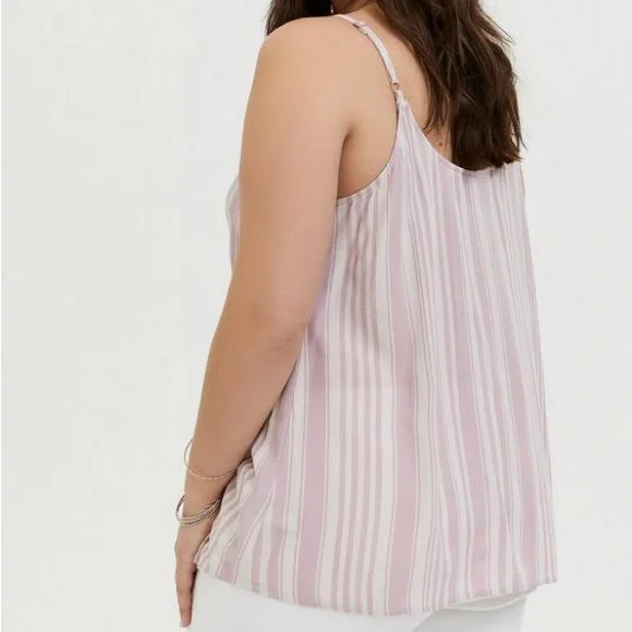 Torrid Rayon Crepe button front cami lightweight size 1X plus size - Picture 2 of 7